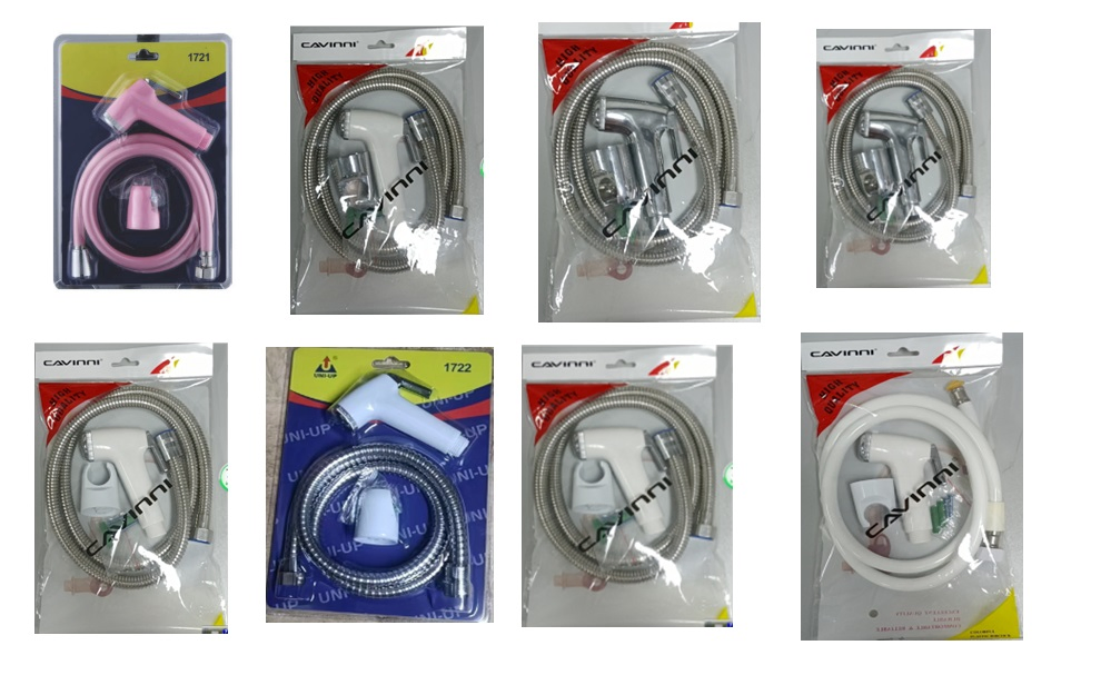 PVC Shattaf, Shattaf Set, Bidet Spray Shattaf