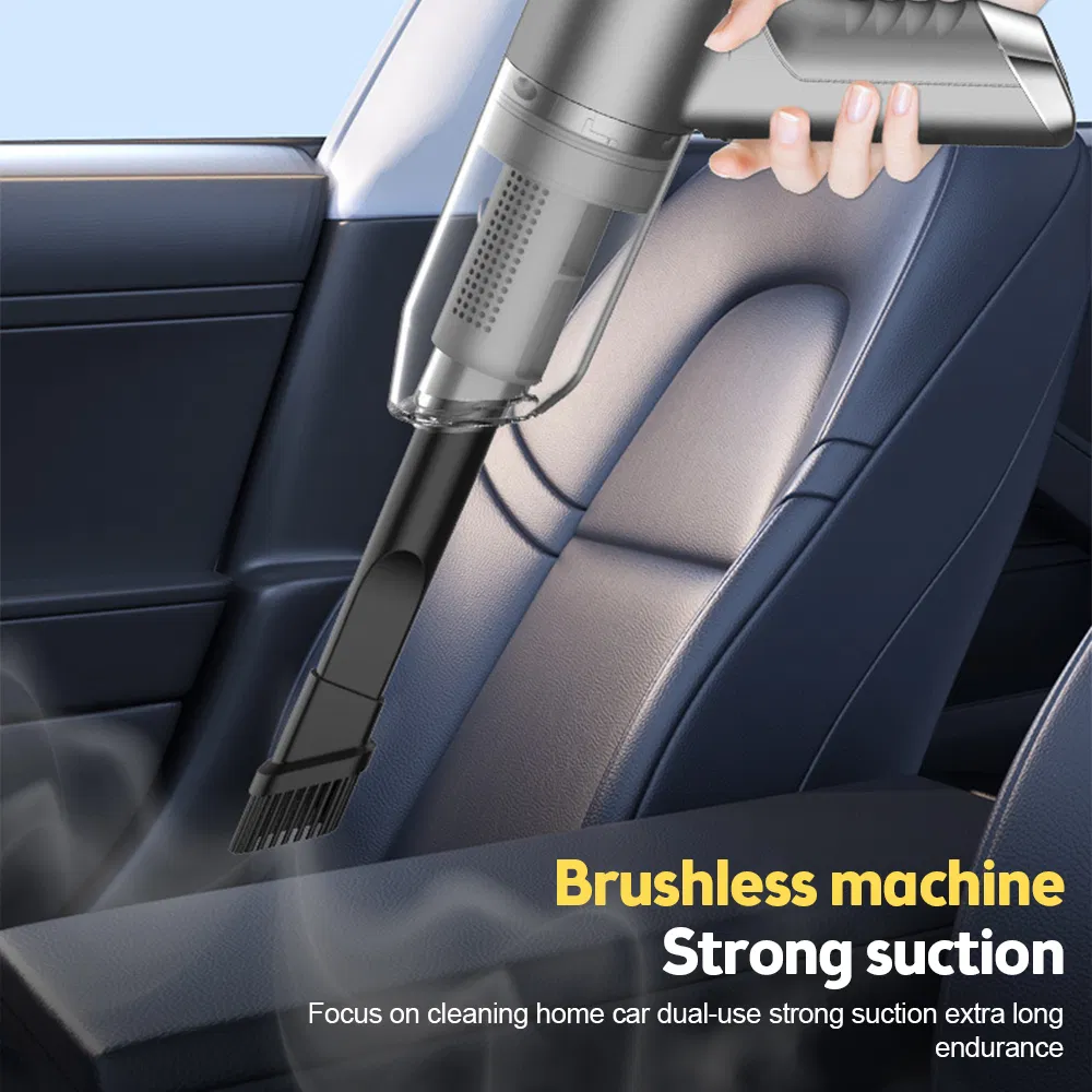 Suitu St-6617PRO Brushless Motor Cordless Handheld Vacuum Cleaner for Car Home Cleaning - Grey
