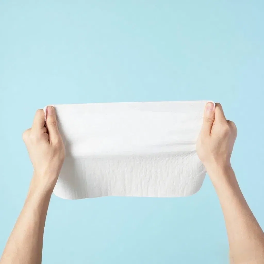 Medical/Kitchen Scrim Paper Rolls Wood Pulp Degradable Dustless Material Strong Oil/ Water Absorption