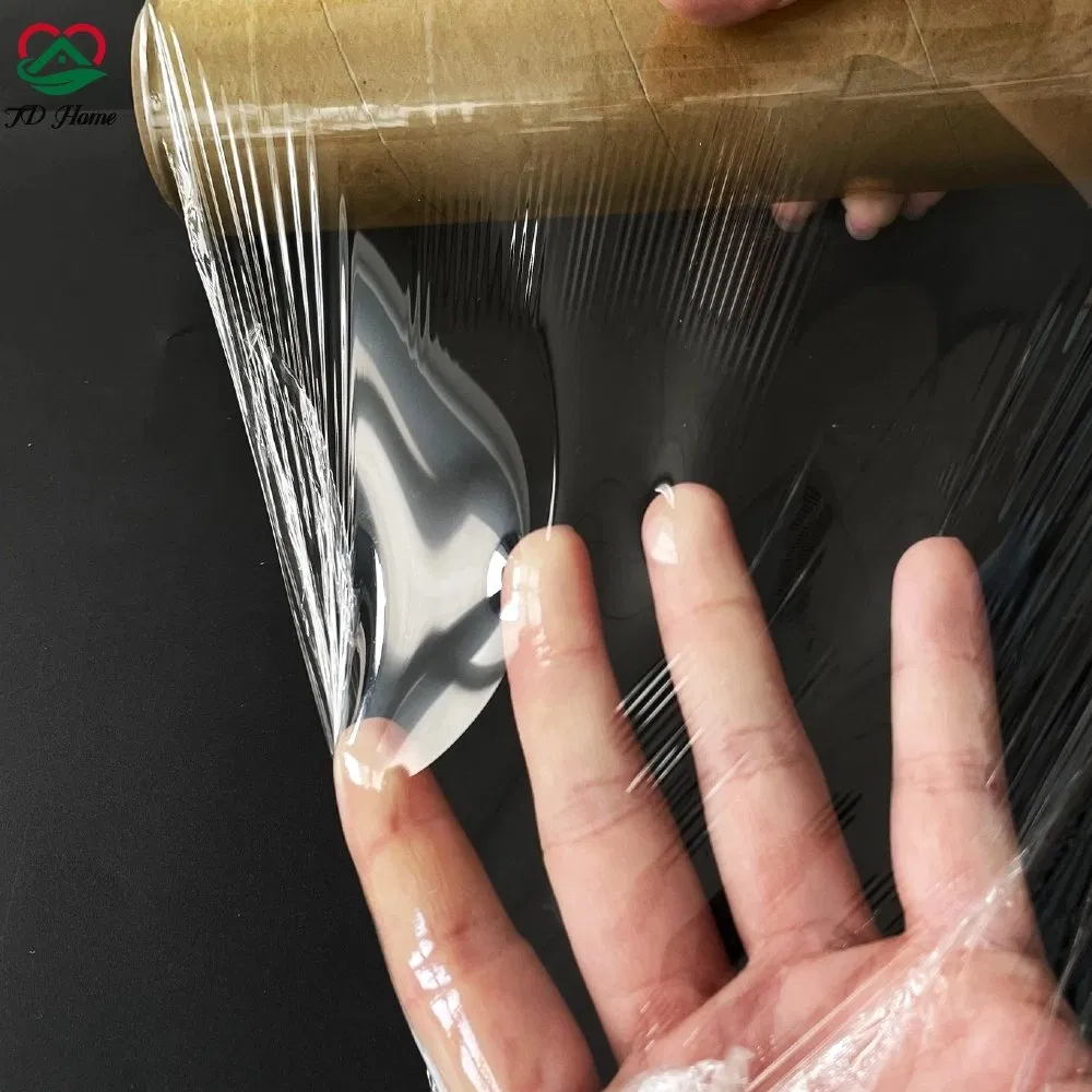 Transparent Plastic Transparent Environment PVC Cling Film for Food Supermarket