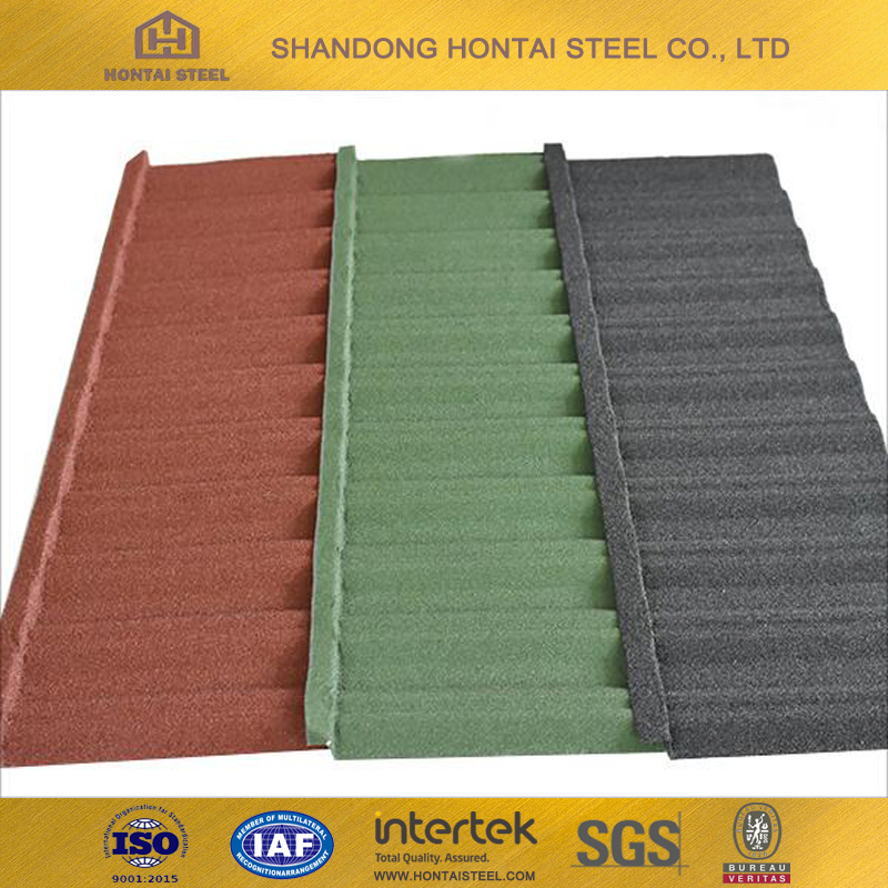 0.3mm Az120g Steel Panel Roofing Color Stone Coated Metal Roof Tiles Building Material Roofing Sheet