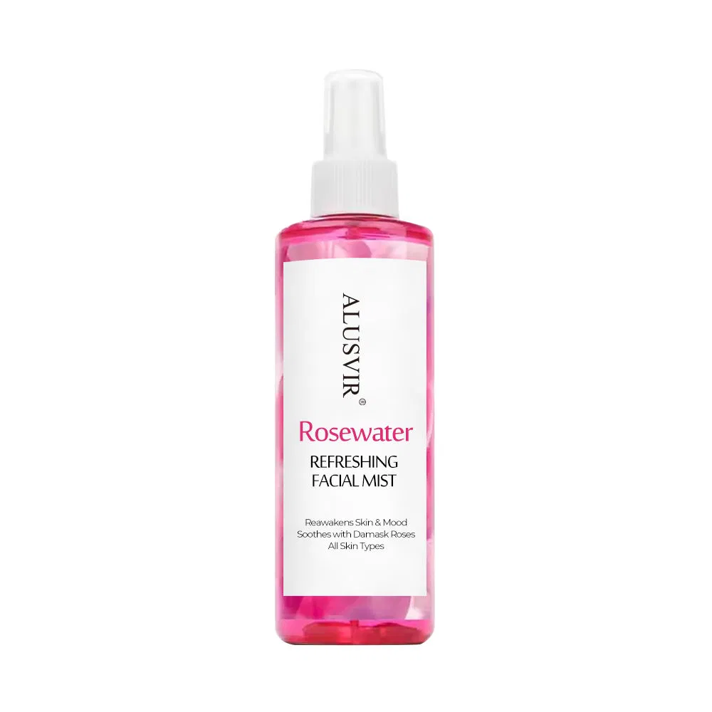 Face Skin Toner 100% Organic Facial Moisturizing Soothes Rose Water Petal