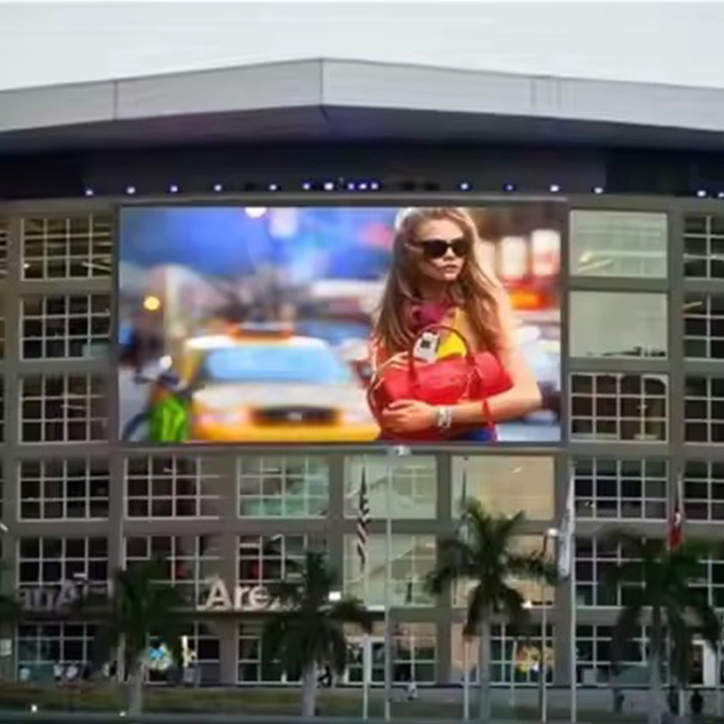 Hot Selling Soft RGB Film Display Screen P4 LED Video Wall Outdoor