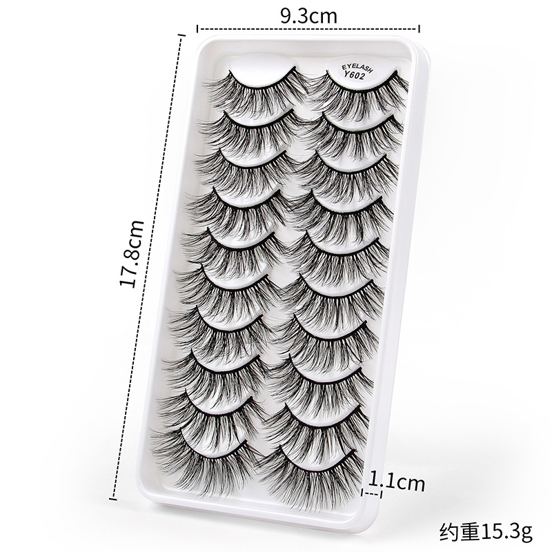 China Wholesale 3D False Eyelash Faux Mink Eyelashes Private Label Synthetic Eye Lash Faux Strip Eyelash Lash Eyelash Extension