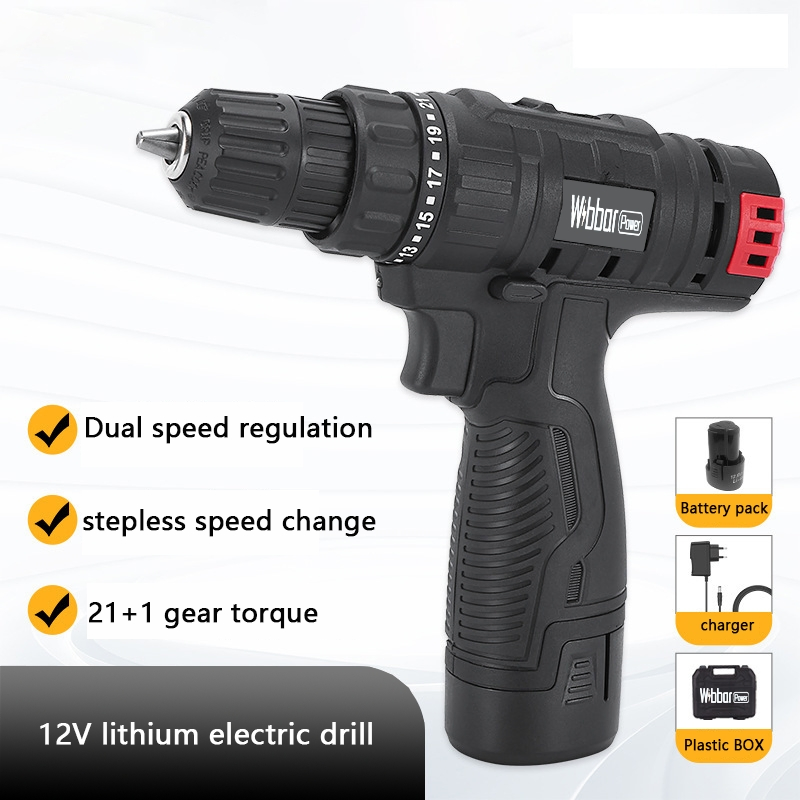 12V Multifunctional Drilling and Charging Handheld Drill