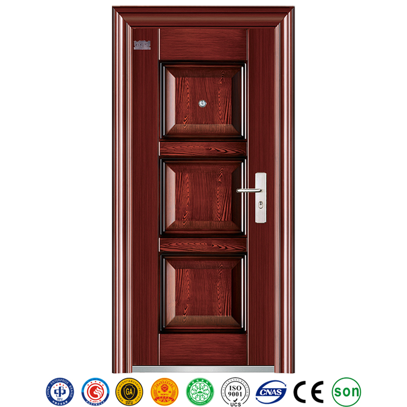 Made in China Wholesale Exterior Customized High Quality Security Steel Door.