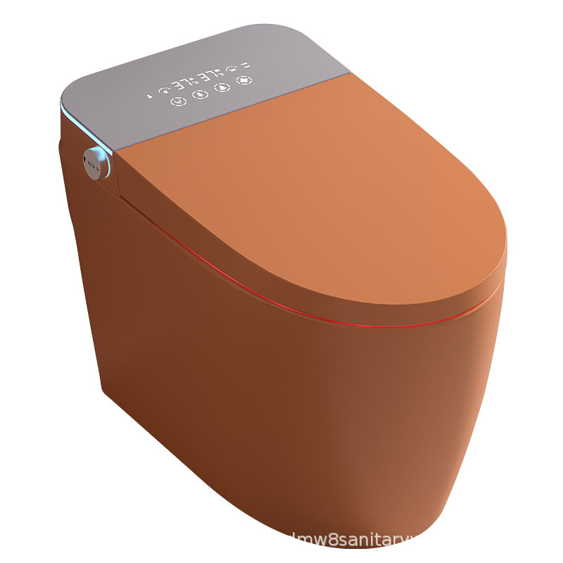 One Piece Floor Mounted Smart Toilet with Automatic Flush for Bathroom