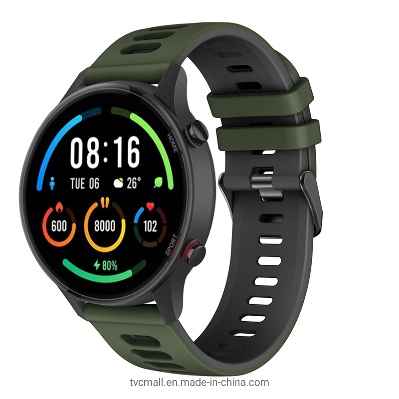 Силиконовый ремешок 22мм для Xiaomi Mi Watch Color Sports