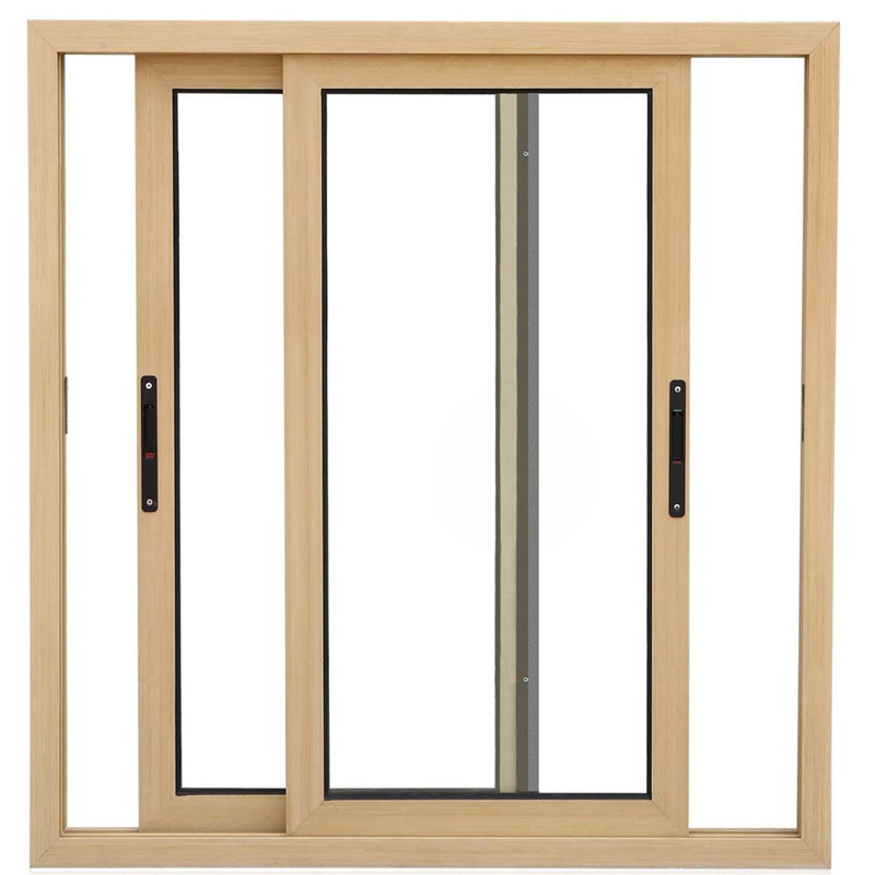 New Style Horizontal Thermal Double Layer Glass Aluminum Sliding Window