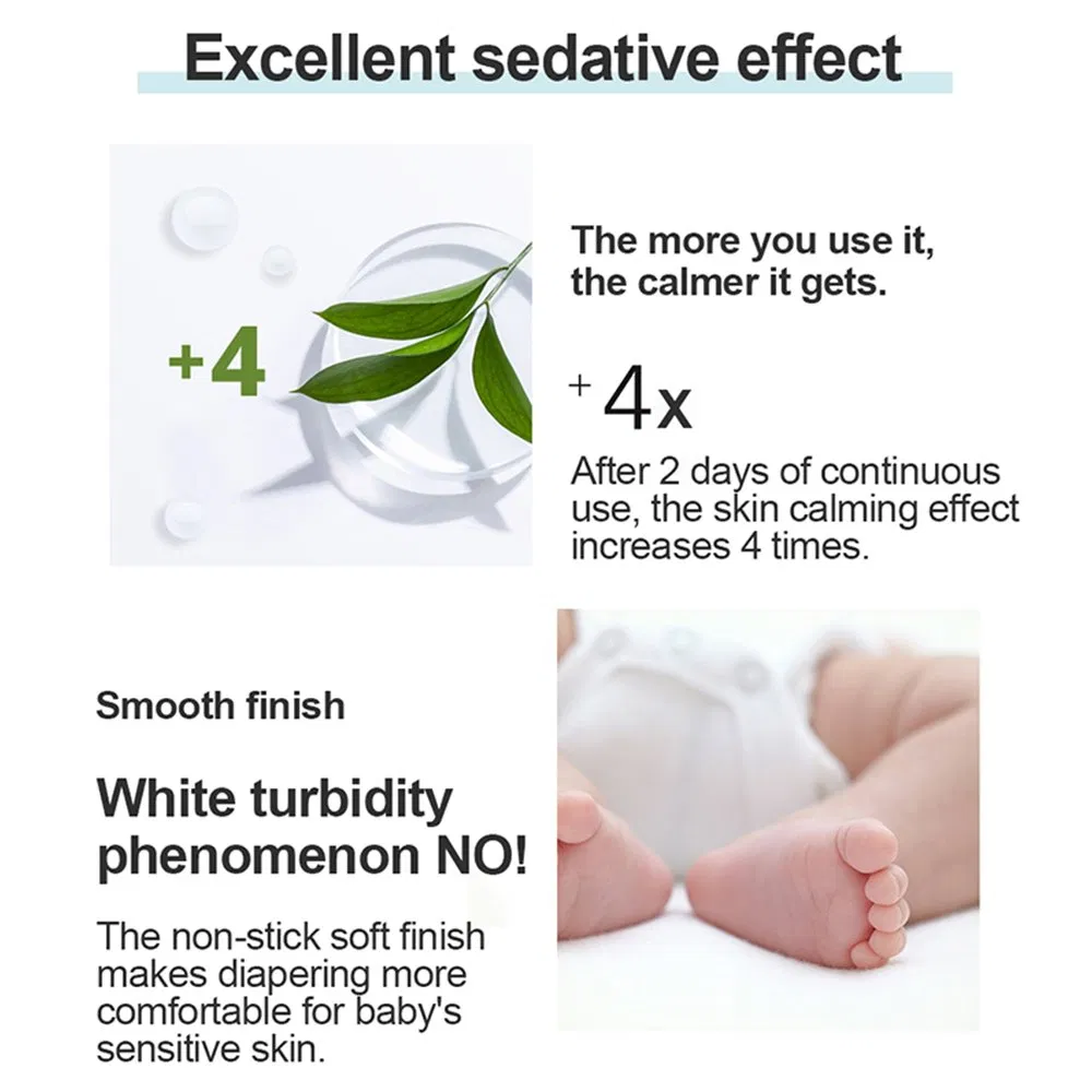 Baby Diaper Rash Cream Natural Gentle Formula Soothes Calming Irritated Baby Skin