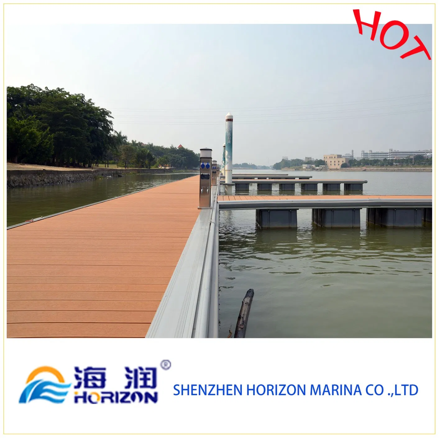 Factory Price Wood Plastic Composite WPC Decking in China