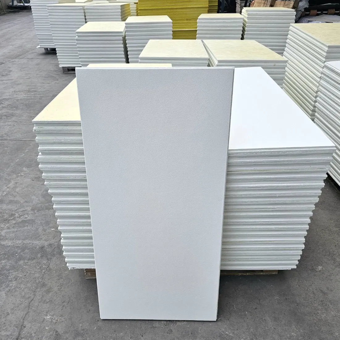 Black Fiberglass Ceiling Tile Acoustic Ceiling Board for Cinema