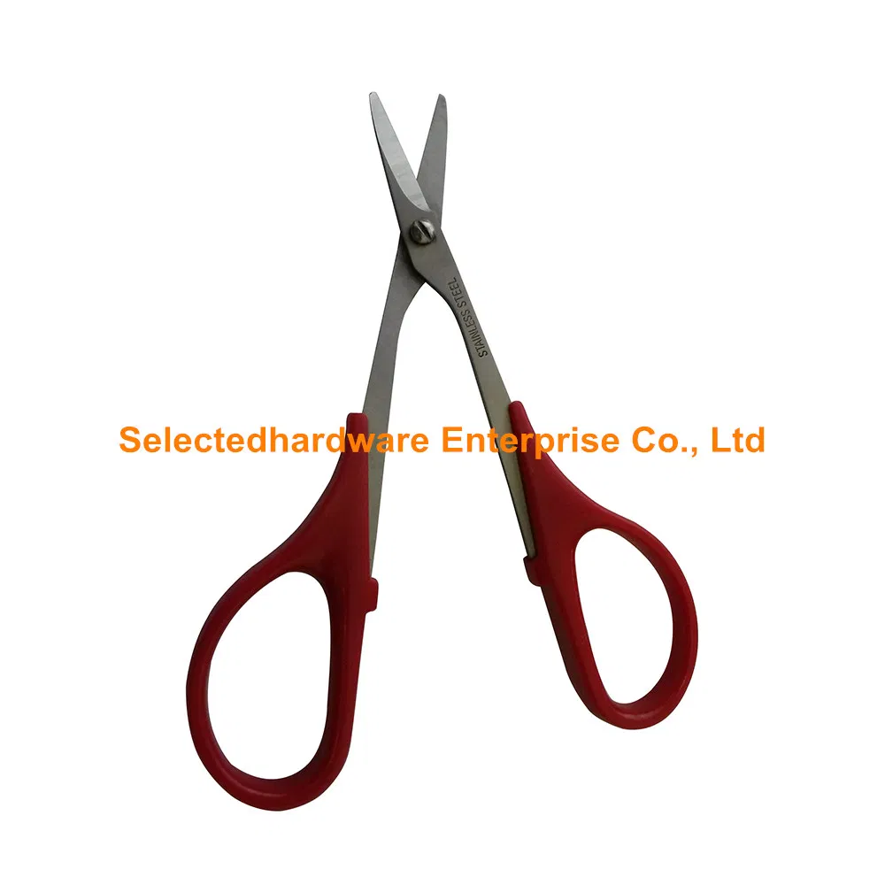 Red Handle Grape Scissors Stainless Steel Scissors