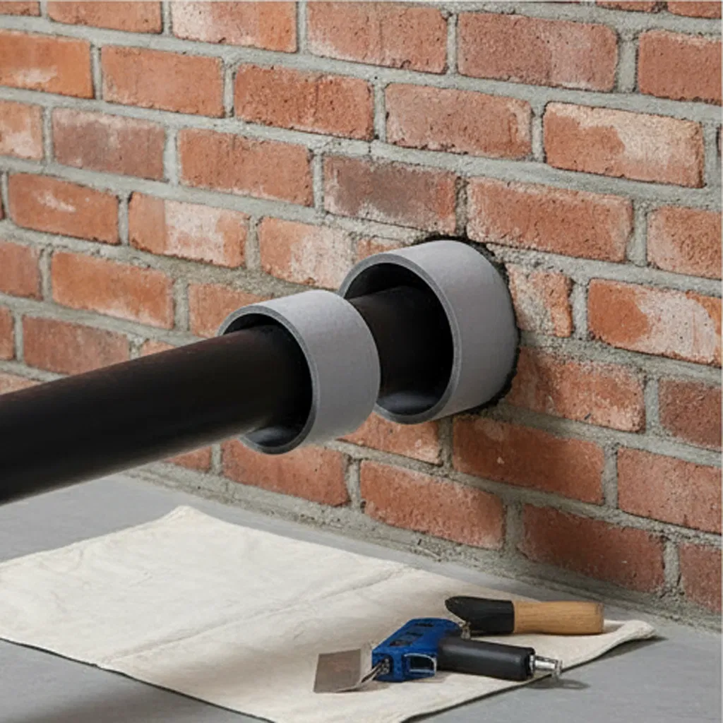 Construction Fire Prevention Wrap Fireproof Wrap for Metal Pipe