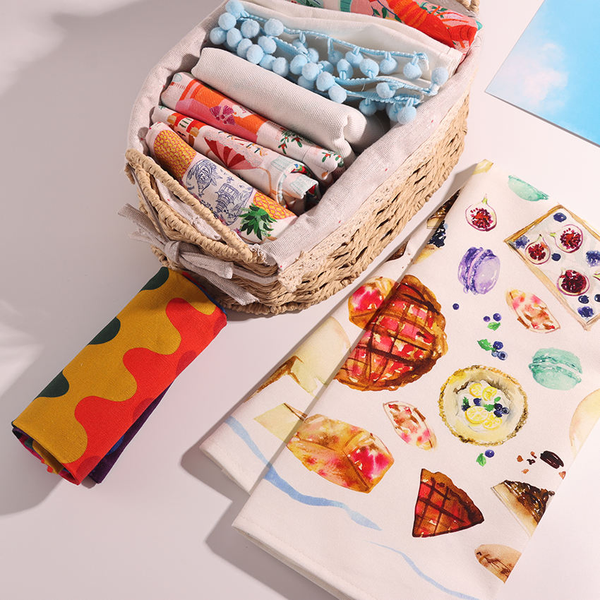 Luxurious 400 GSM Waffle Weave Kitchen Hand Towels