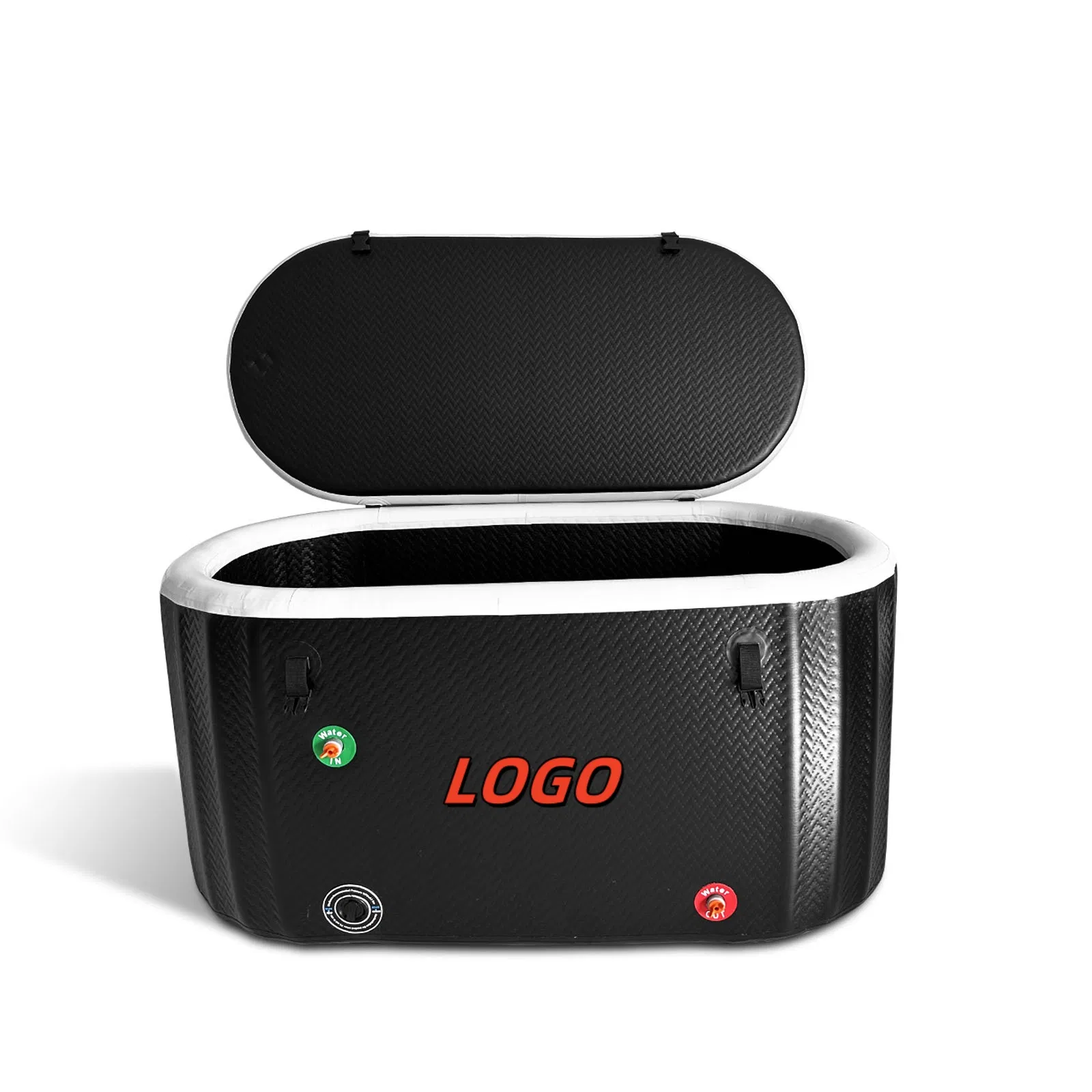 Овальная ледяная ванна для двоих