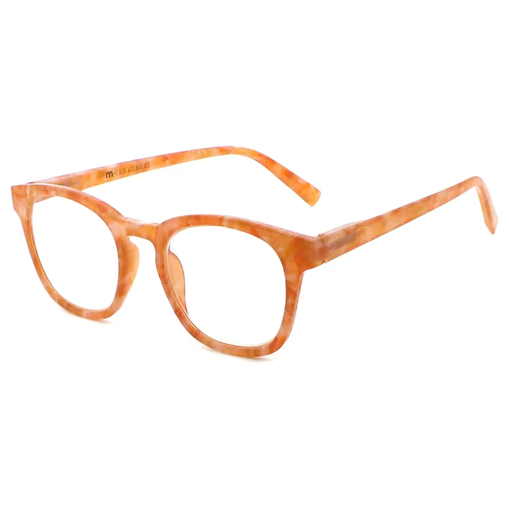 Lightweight Sleek Clarity-Focused Blue Light Plastic Reading Glasses for Convenient Portability