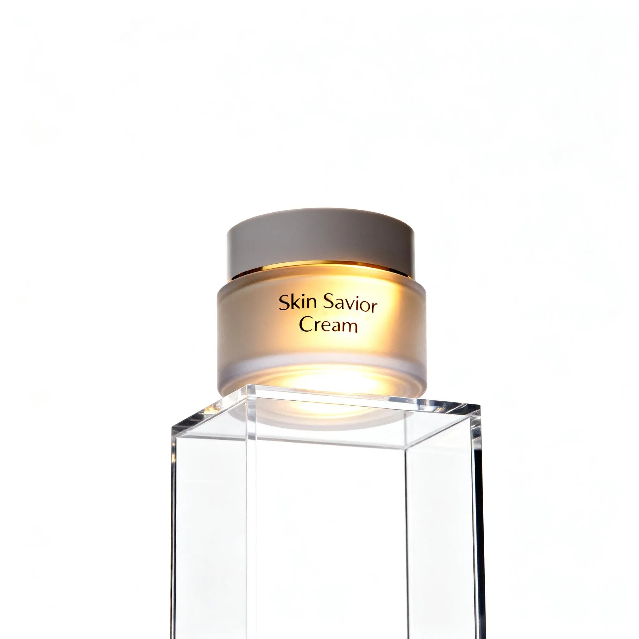 Calming and Protective Vitamin C Face Cream with Blue Copper Peptide for Acne Prone Skin and Bulk Production