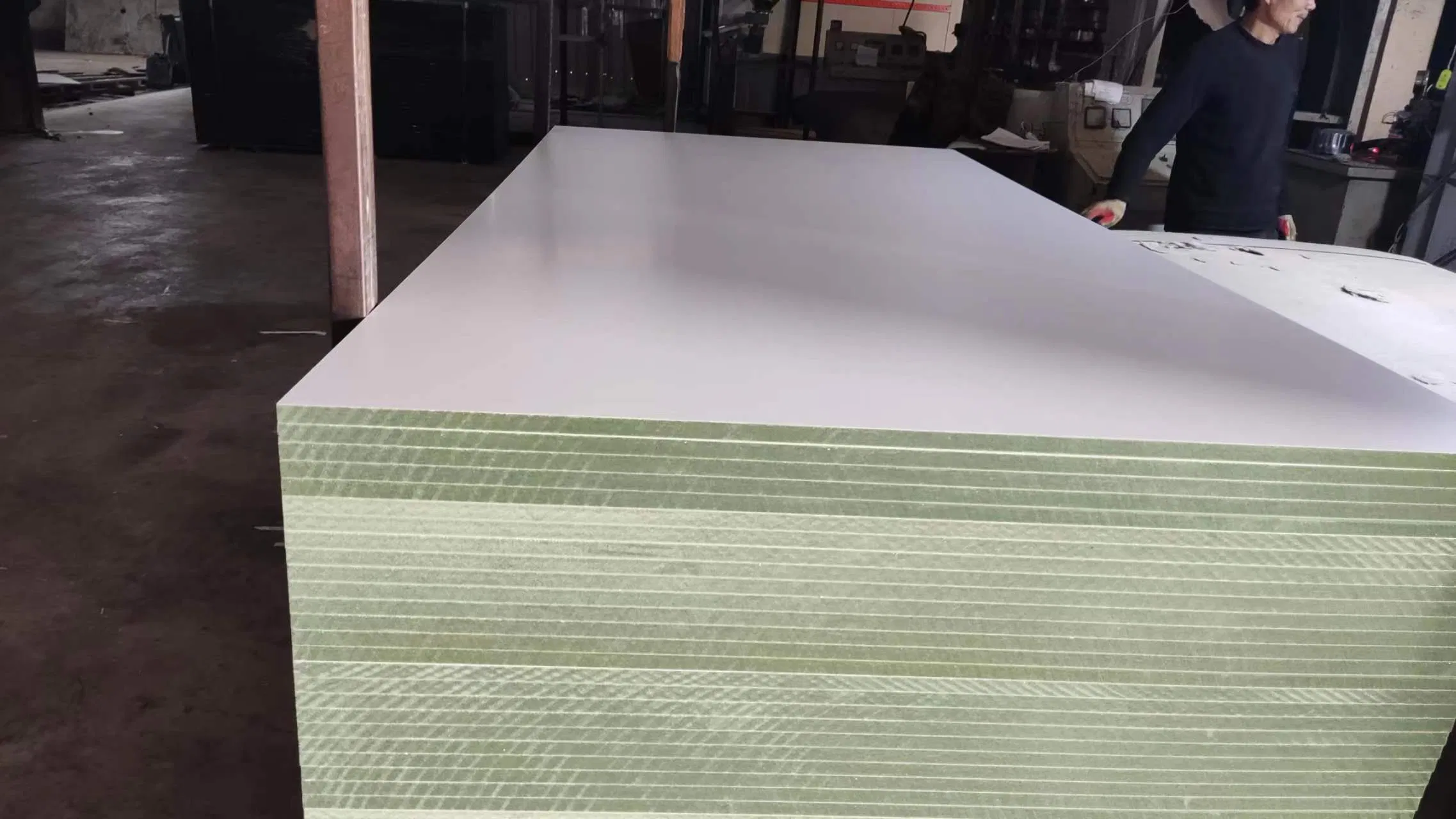 8-18mm Melamine MDF Board Used for Furniture Cabinet Kitchen High Quality Low Price