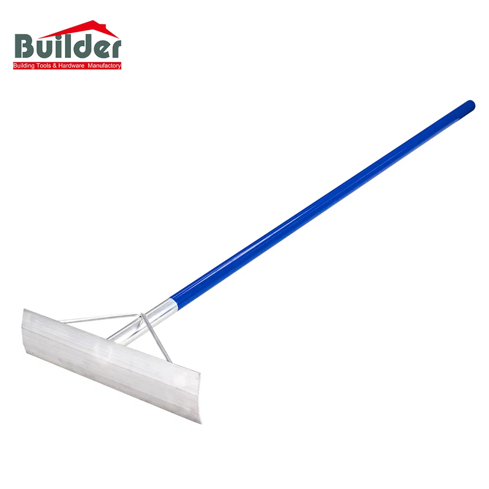Builder Tools All Aluminum Concrete Rake Concrete Spreader Placer
