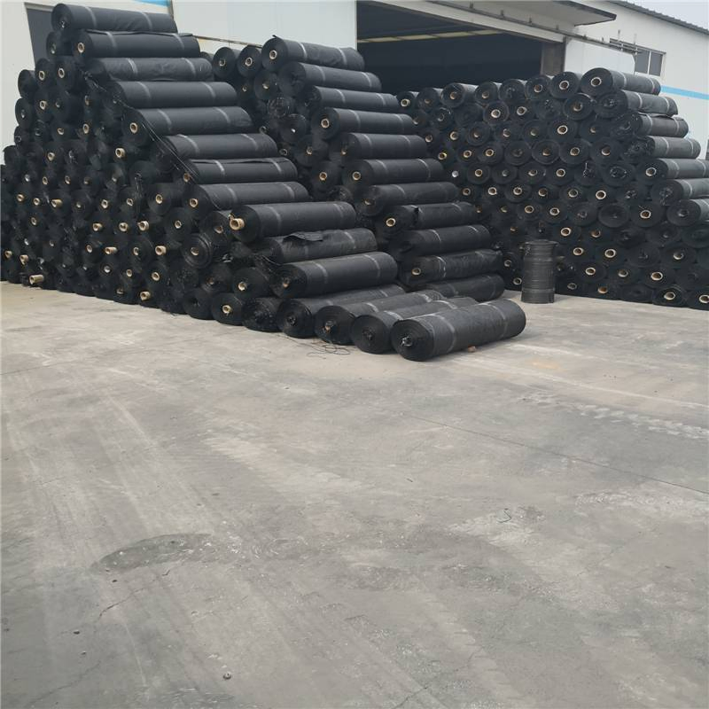 Hesheng Polypropylene PP Woven Ground Cover Fabric Cloth Weed Mat for Agricultural Orchard