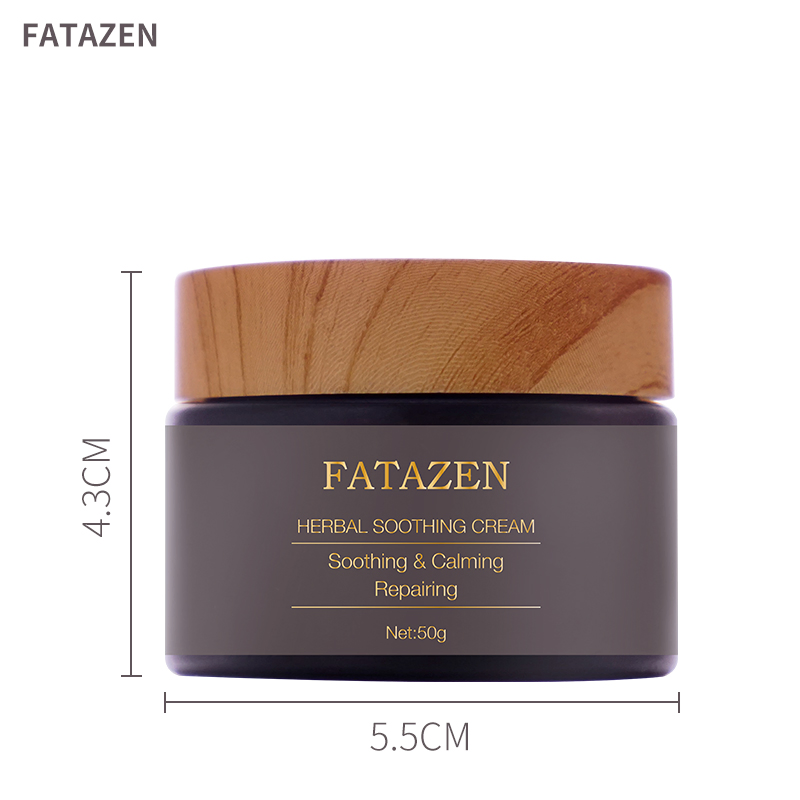 Calming Repairing Face Women Skin Care Product Recover Natural Herbal Soothing Cream
