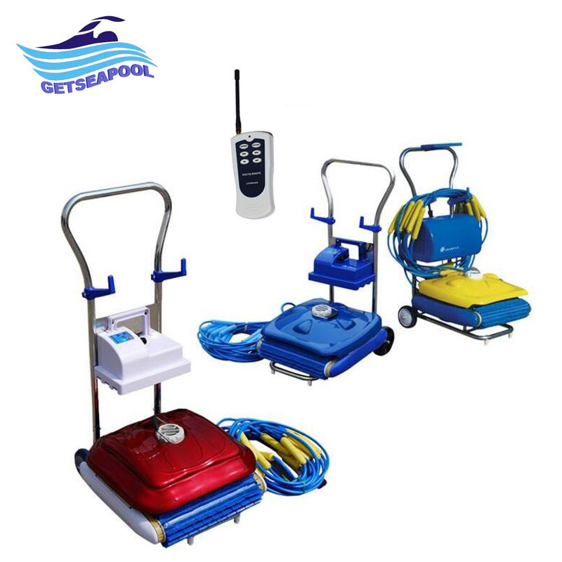 China Automatic Swimming Pool Cleaning Equipment Grampus Swimming Pool Robot Cleaner