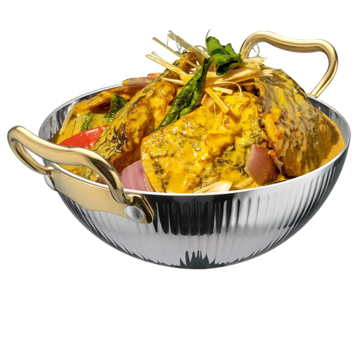 Factory OEM Food Grade Stainless Steel Thick Salad Kitchenware Mixing Bowl