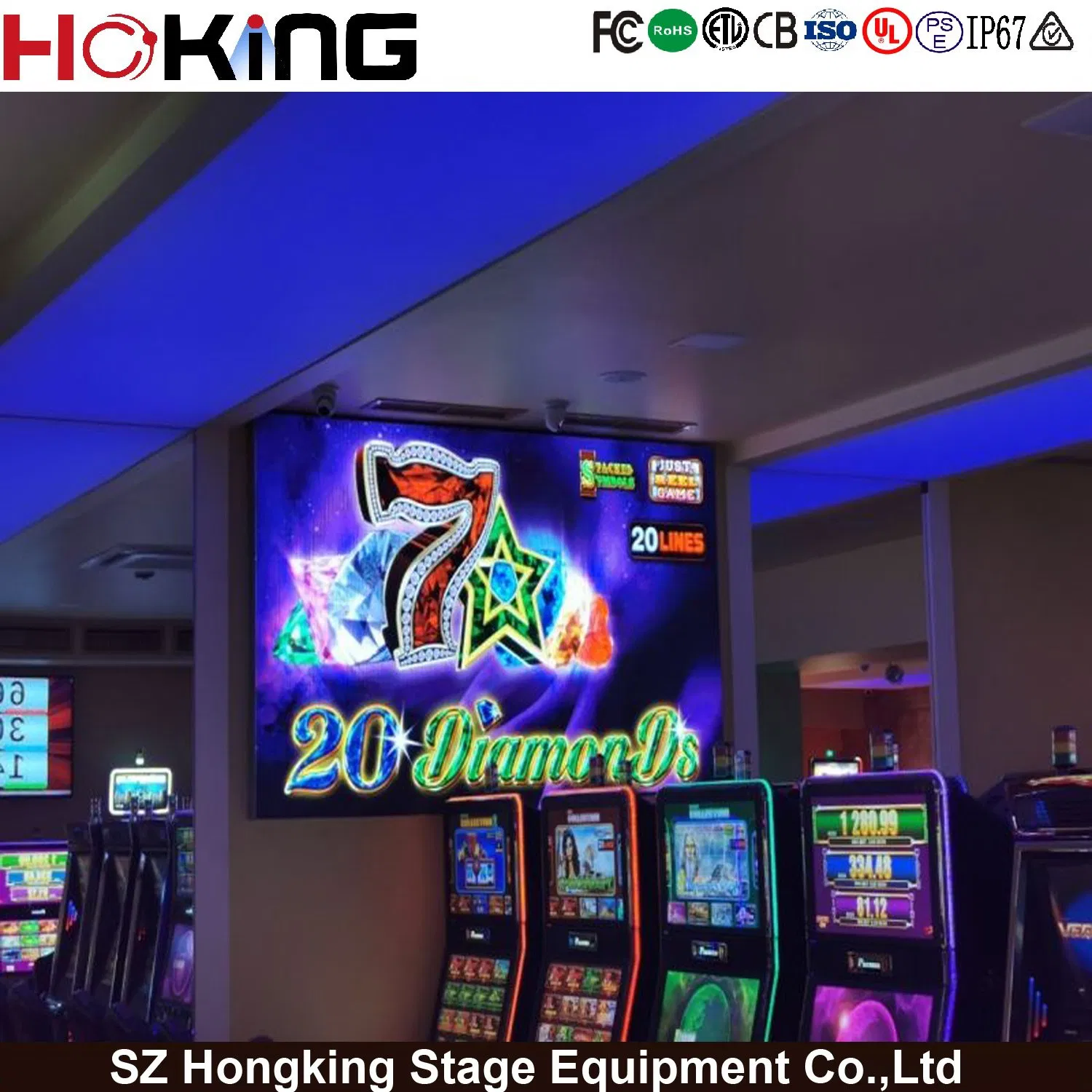 10000nits High Brightness Outdoor P6 LED Display Video Billboard of Pillar