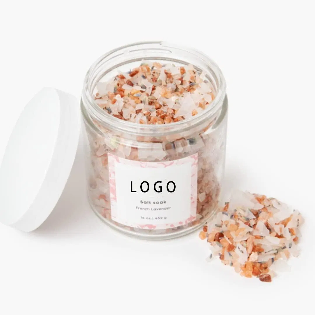 OEM ODM 100% Natural Himalayan Bath Salt with Rose Petals