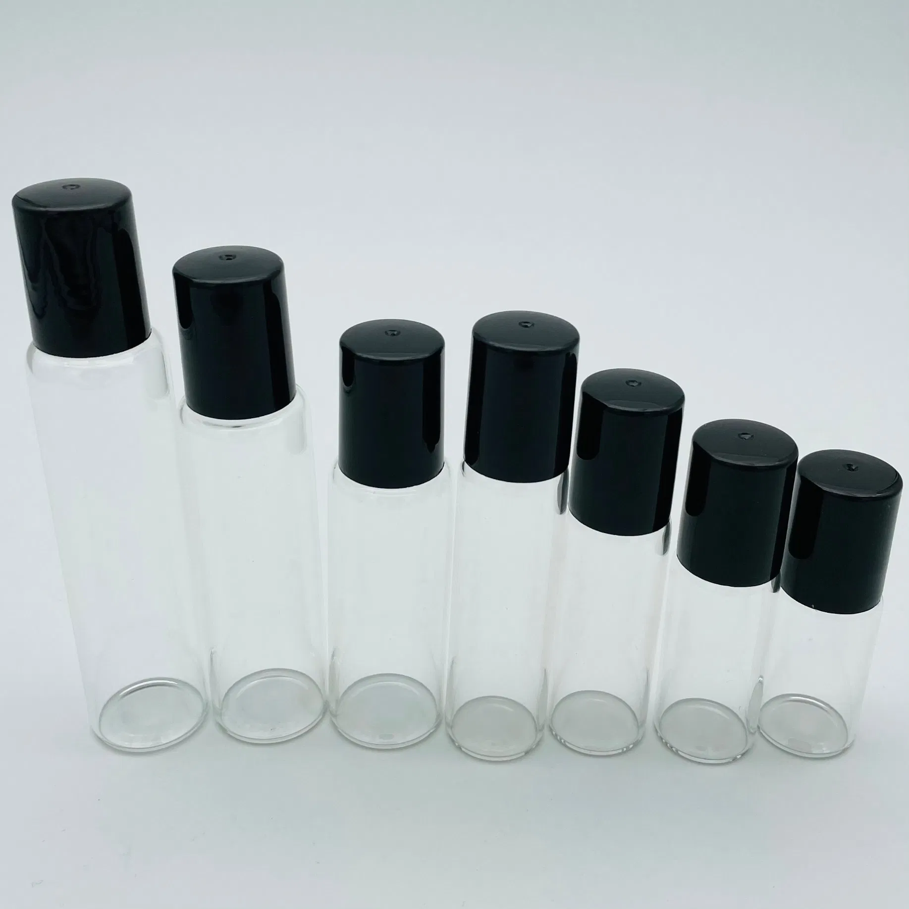 Wholesale 8ml/10ml/12ml/15ml/20ml/25ml/30ml Size Customized Roll on Glass Bottle