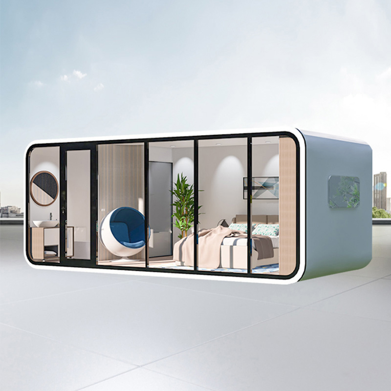 Small Office Convenience Store 20FT Mobile Container House for Coffee Shop