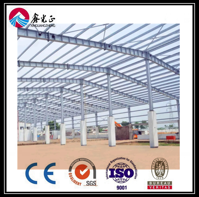 Professional 4s Car Showroom Prefabricated Building Steel Structure (BYSS-101)