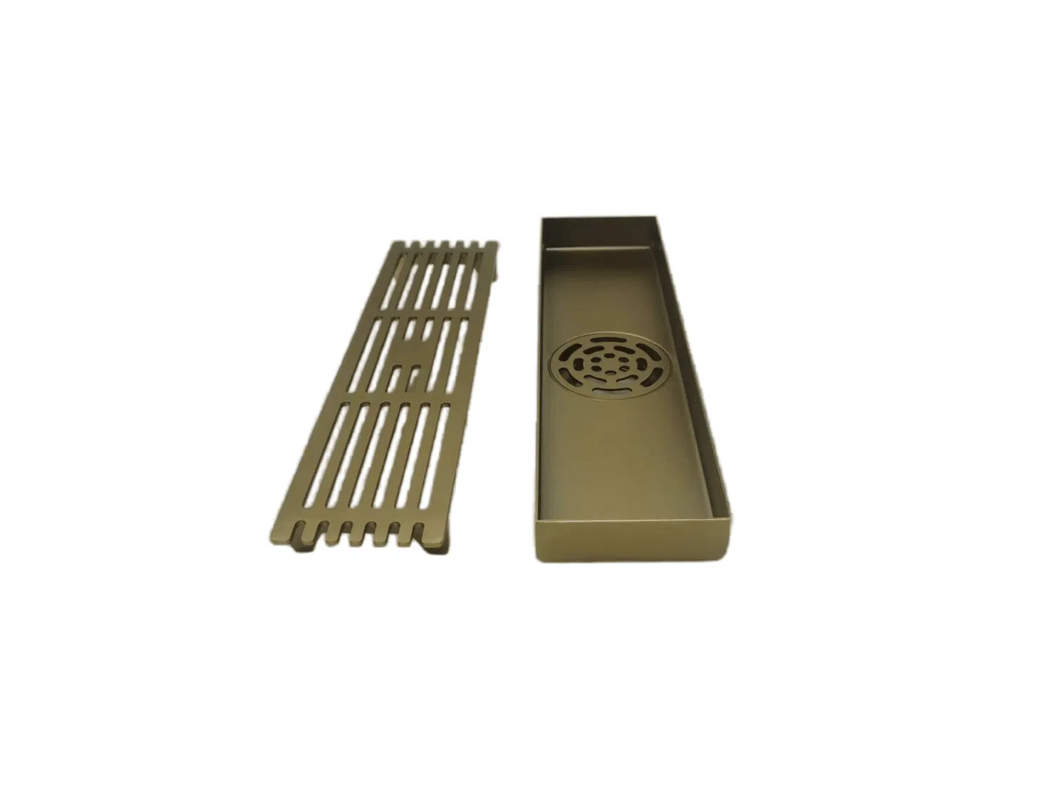 Large-Capacity Odor-Proof Drain Channel Floor Drain Heavy-Duty Drain Channel with Odor Control for Kitchens