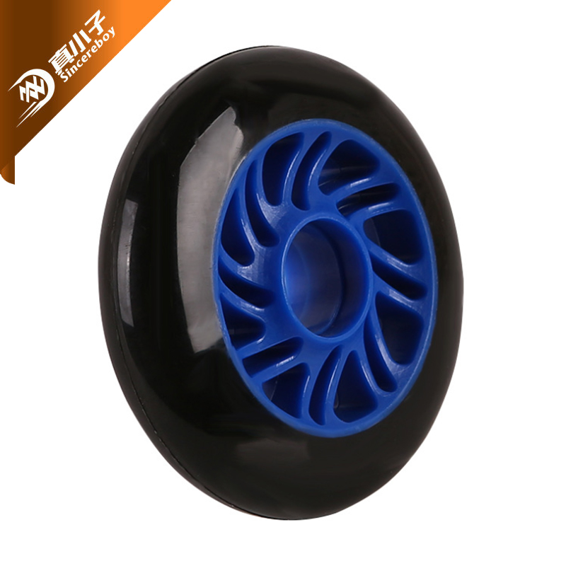 90*24mm Kids Toy Scooter Skateboard Roller Skate PU Pouring Wheel