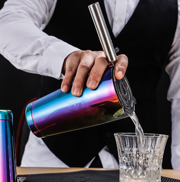 Бостонский шейкер для коктейлей, металлический