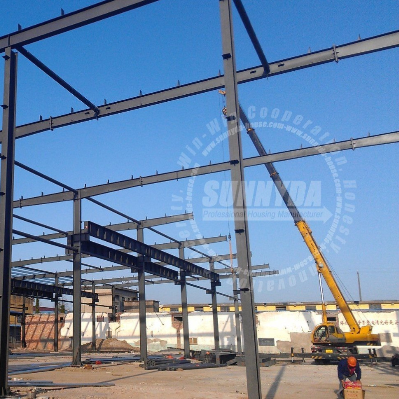 Billboard Steel Structure Design Prefab House for Sale