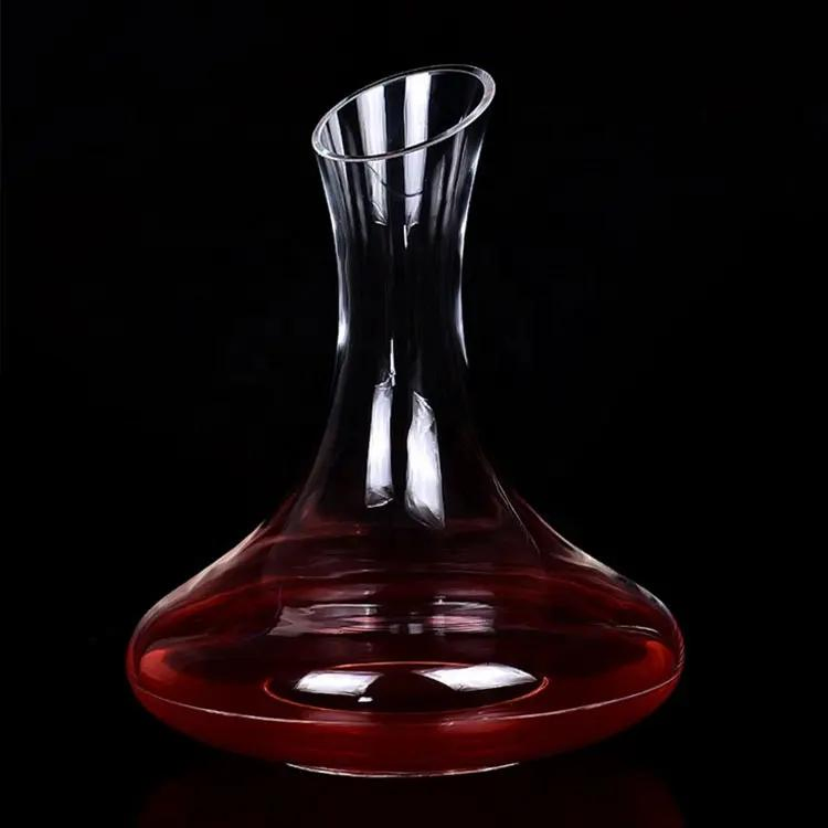 Wholesale Transparent Clear Dishwasher Safe Custom Logo Wine Glass Decanter