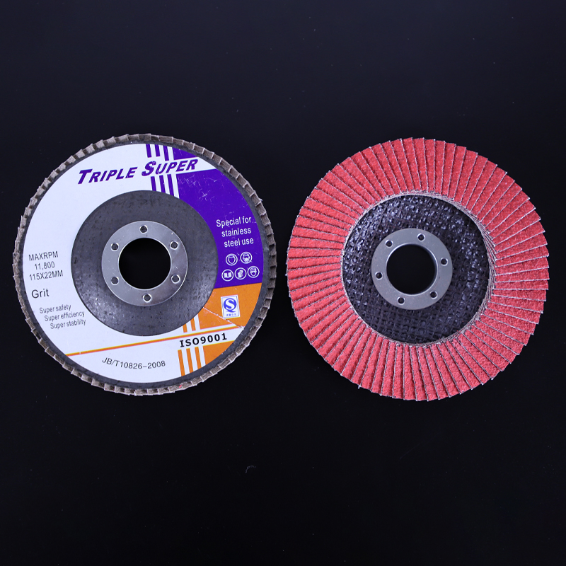 Лепестковый круг 115 мм для полировки нержавеющей стали