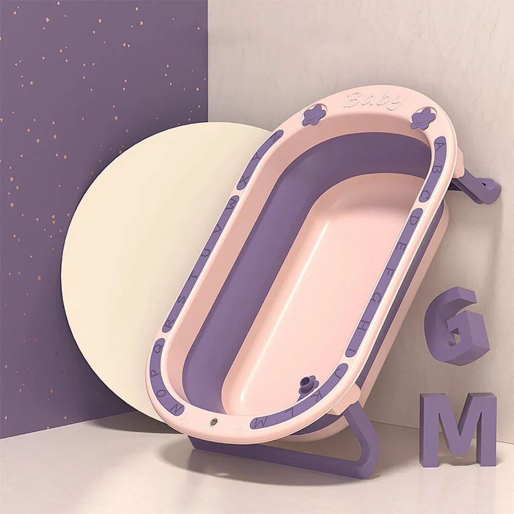 Складная детская ванночка для новорожденных и малышей