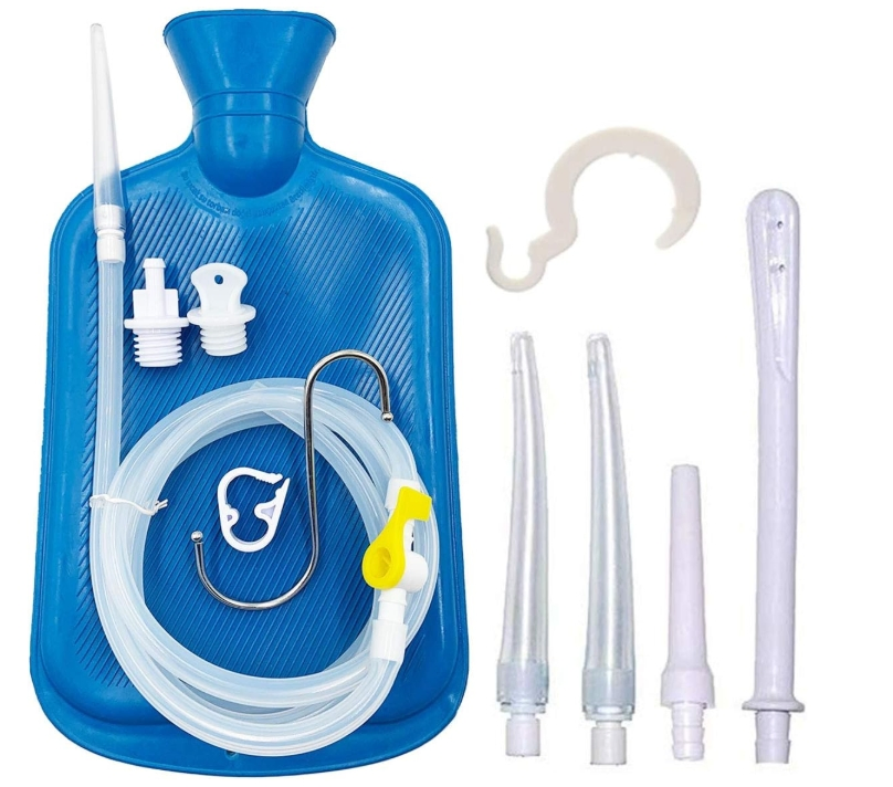 Hot Water Bag 2L Enema Bag for Colon Cleansing Enemas