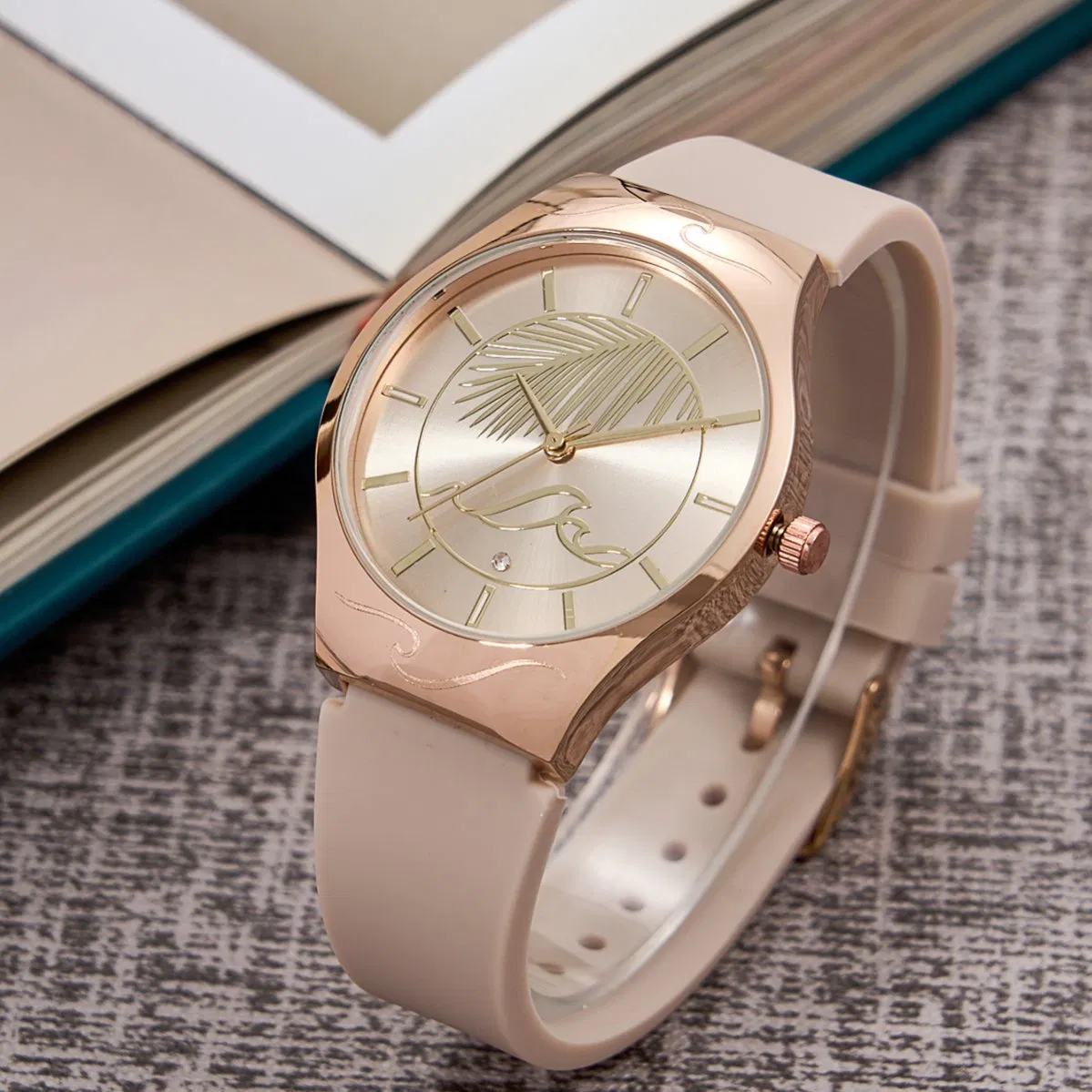 Wholesale Factory Silicon Watch for Promotion Neutral Wrist Watch