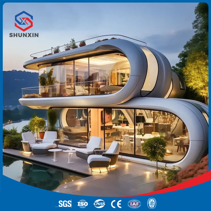High Flexibility Creative Space Various Colors Are Available Prefab Insulation Apple House