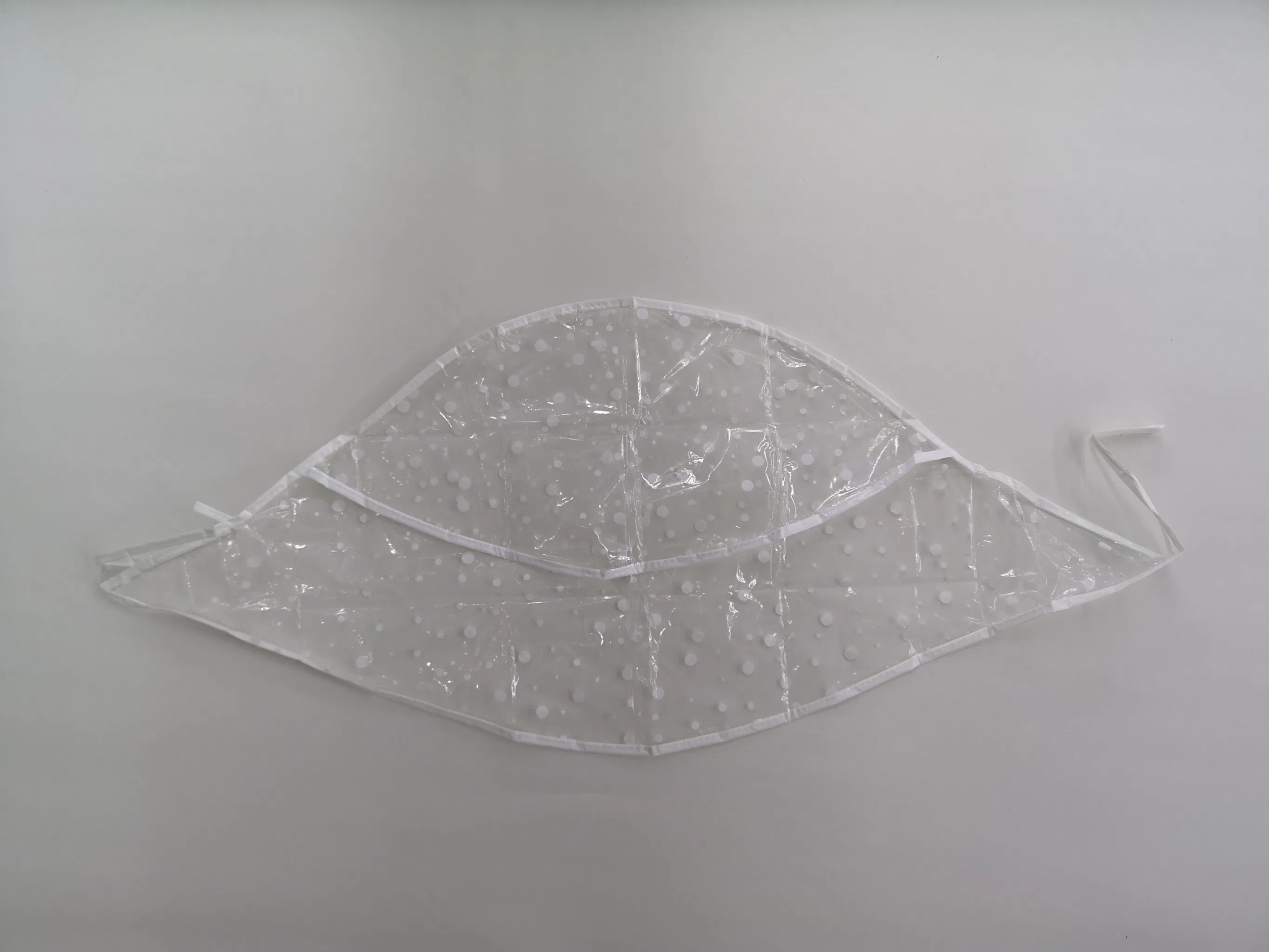 Transparent PE Printing Rain Hat