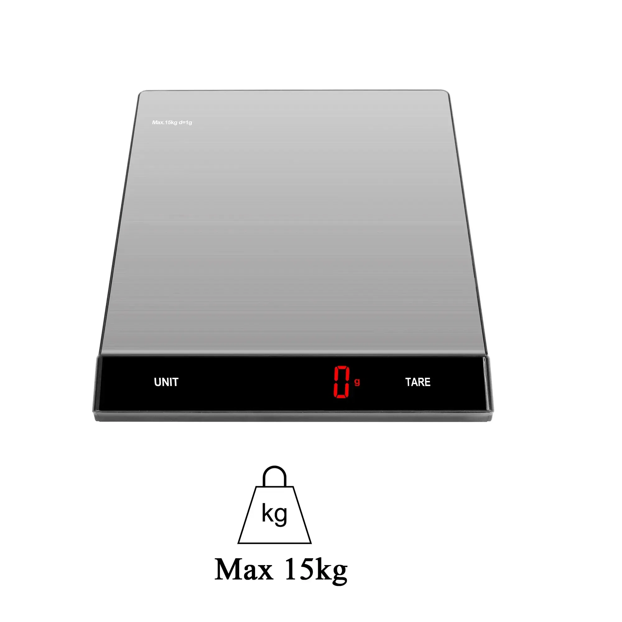 Stainless Steel Platform Digital Kitchen Food Electronic Weighing Scale for Cooking