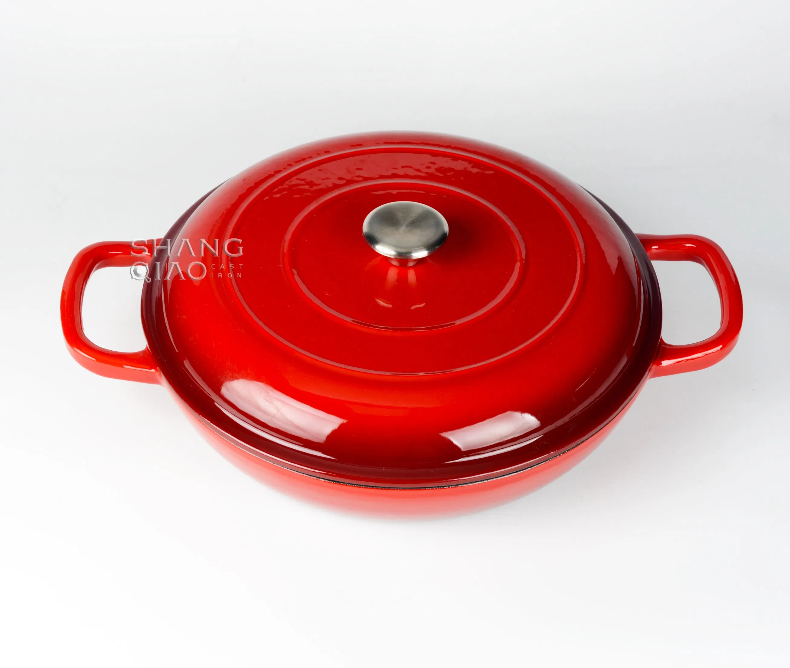 Эмалированная чугунная жаровня Dutch Oven, 30 см