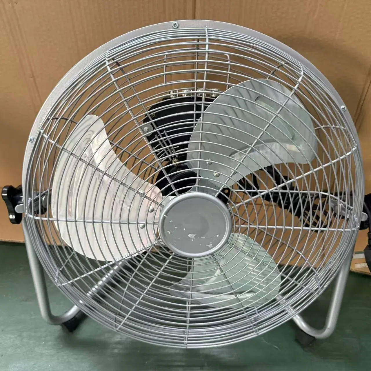 Hot Sale 14 Inch Metal Industrial Electronic Floor Fan High Wind Construction High Power
