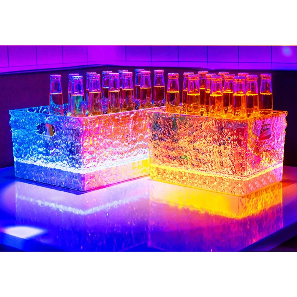 Светящееся ведро для напитков LED Ice Model