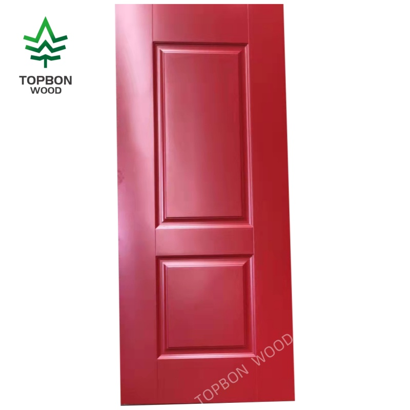 Melamine and Natural Wood Veneer HDF Door Skin