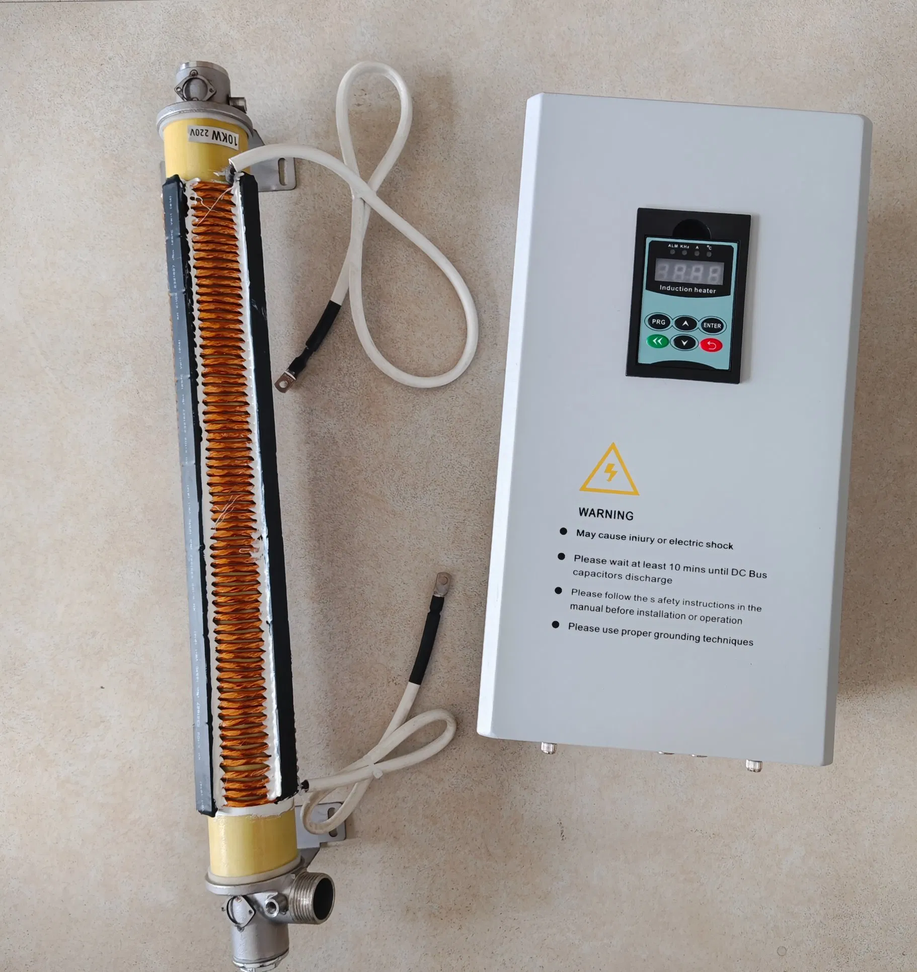 High Performance Electricmagetic Indution Heater 8kw Induction Heating Machine